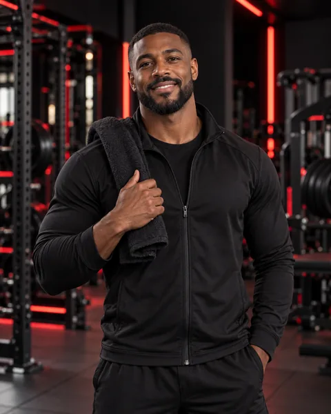 Retrat d’exemple d’en David Mensah